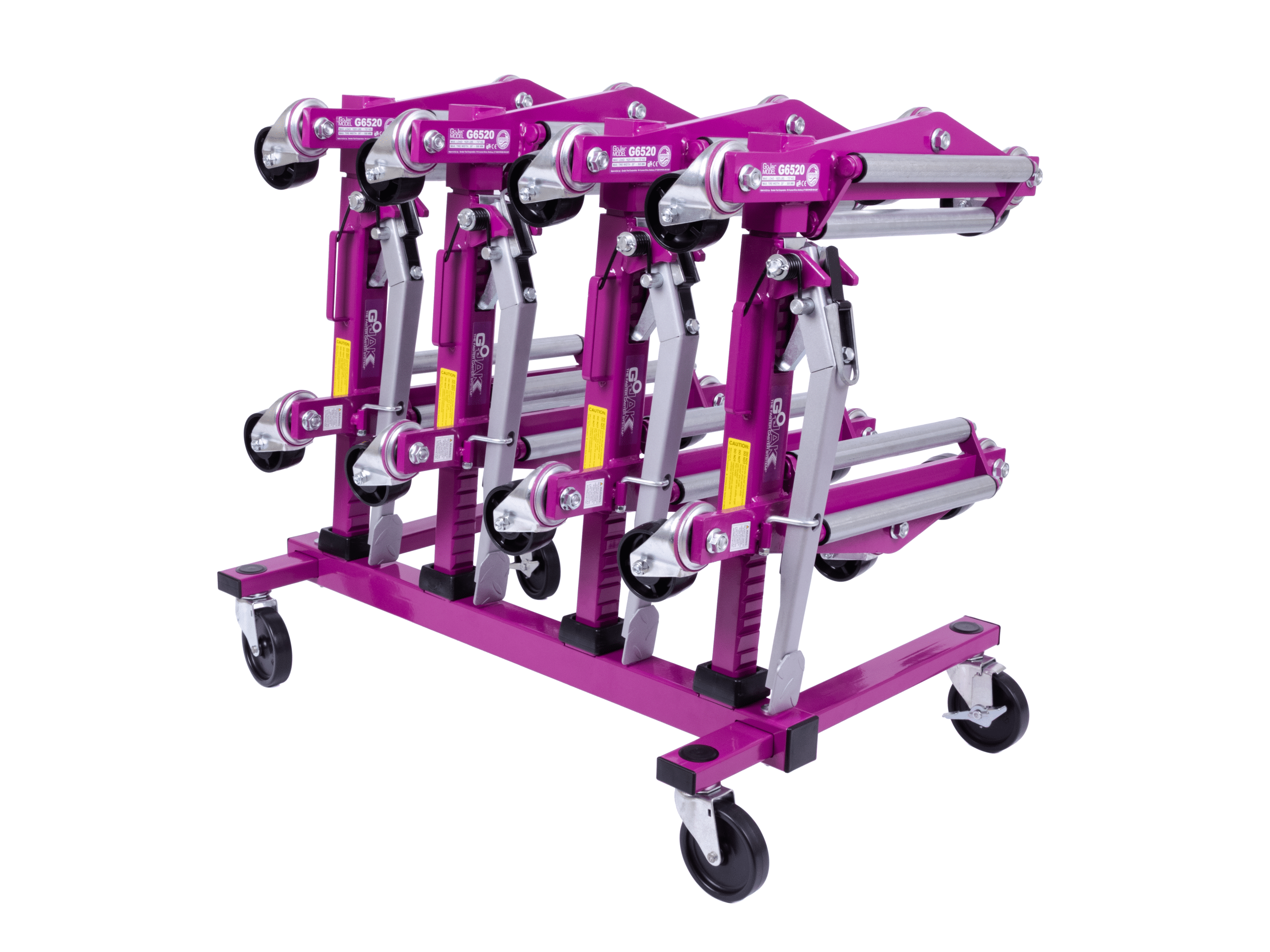 GoJak® Wheel Dolly Performance Kit - (4) G6520 + G678R